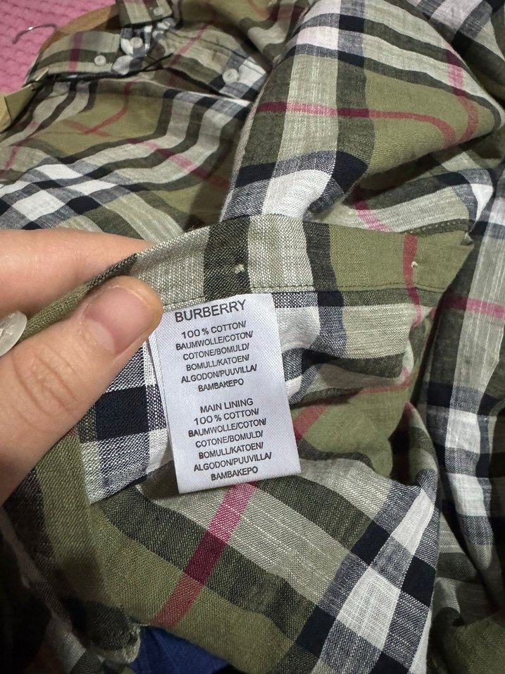 Burberry erkek gömlek - Görsel 4