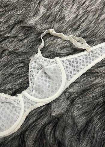 Beyaz Dantelli Sütyen - Görsel 6