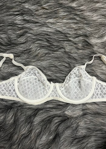 Beyaz Dantelli Sütyen - Görsel 5