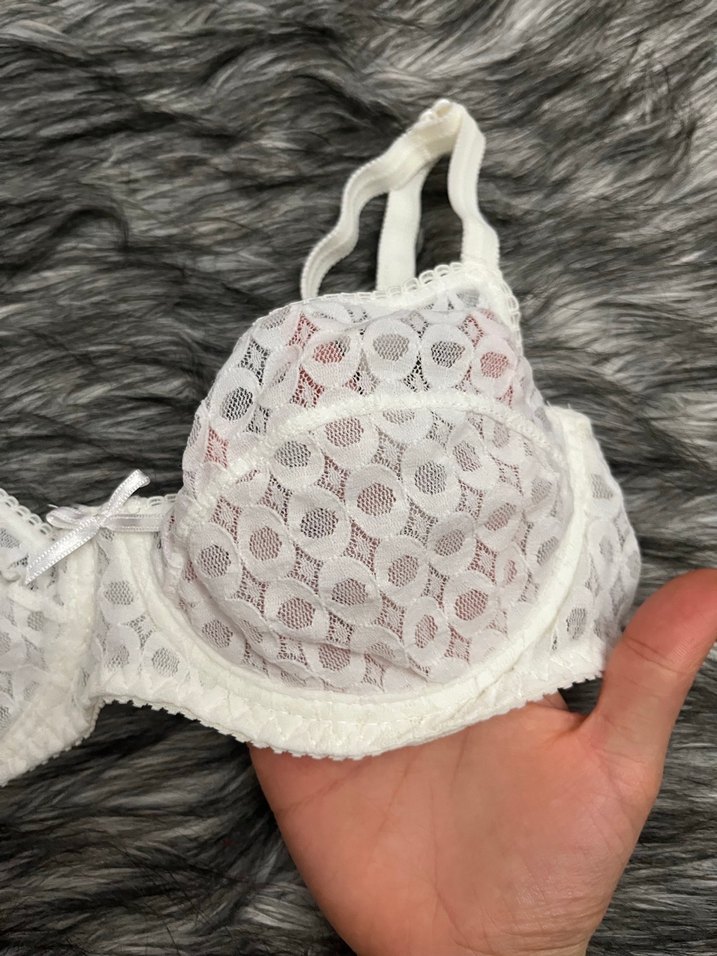 Beyaz Dantelli Sütyen - Görsel 2