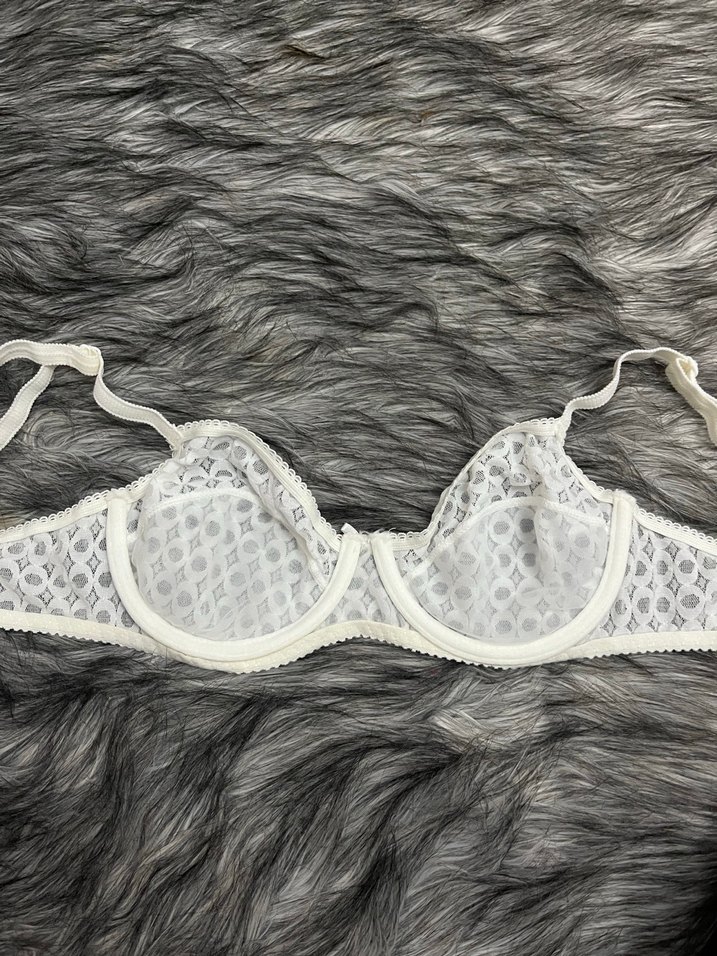 Beyaz Dantelli Sütyen - Görsel 5