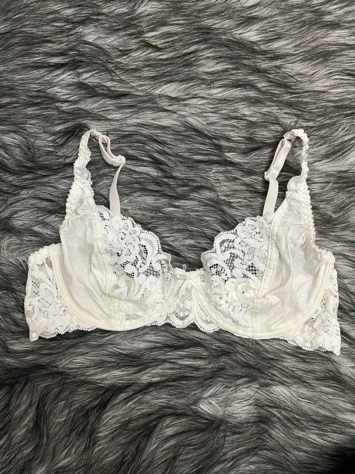 Beyaz Minimalist Midi Sütyen - Görsel 2