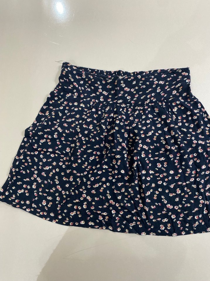 Renkli Mini Boy Volanlı Etek - Görsel 3