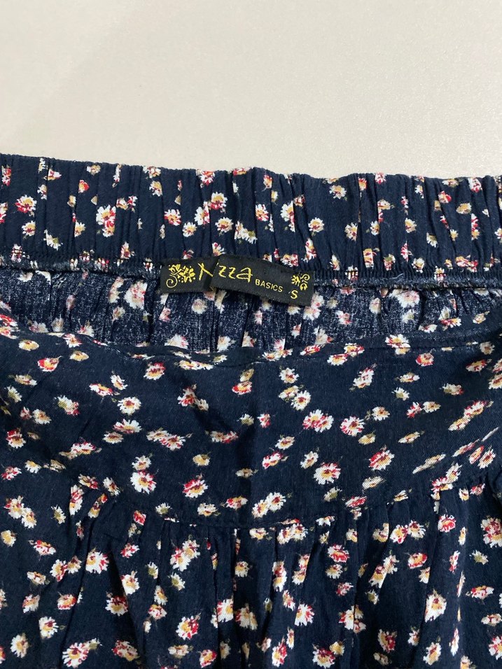 Renkli Mini Boy Volanlı Etek - Görsel 4