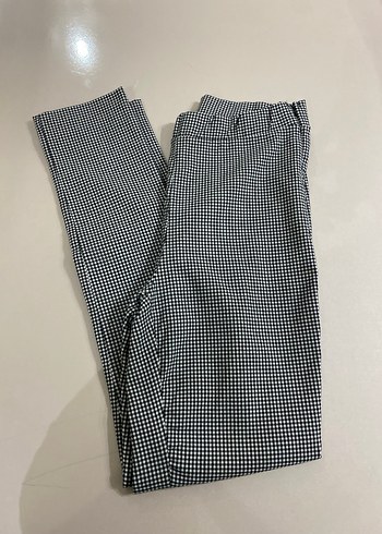 Gri Midi Pilili Kadın Kumaş Pantolon - Görsel 3