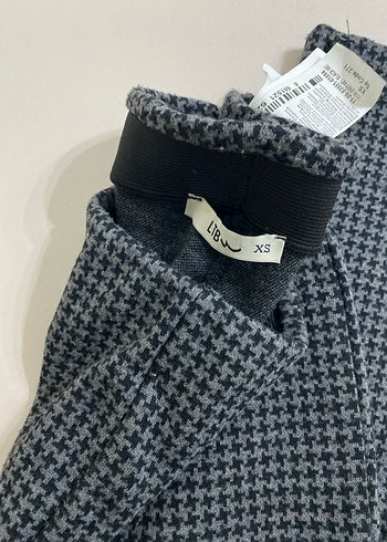 Gri Kadın Elastik Kumaş Pantolon tayt - Görsel 3