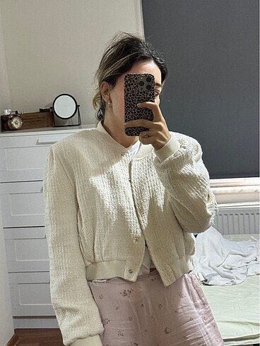 l Beden Zara stok oyt olan bomber ceket