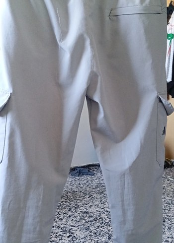 Erkek Gri Beyaz Fermuarlı V Yakalı Pijama - Görsel 5