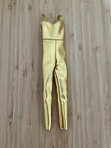 Barbie altın gold tulum