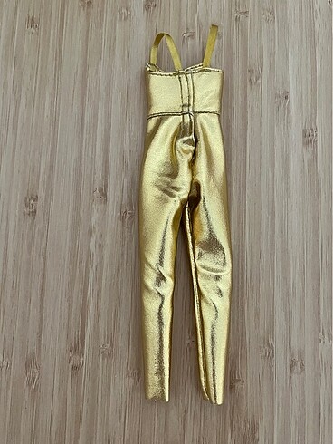 Barbie Barbie altın gold tulum