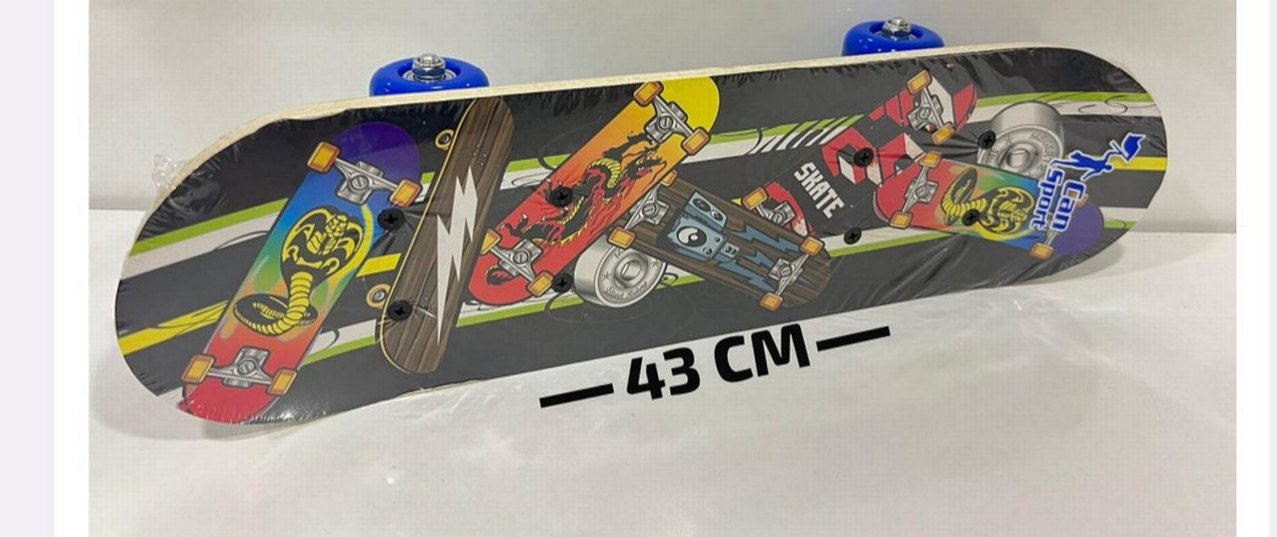 Çok Renkli Çocuk Kaykay - Görsel 2