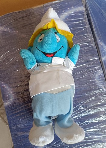 Mavi Renkli Peluş Oyuncak Figür - Görsel 2