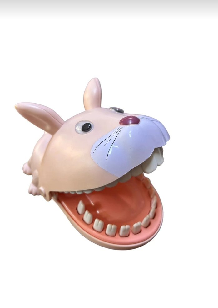 Pastel Bej Tavşan Diş Oyunu - Görsel 2