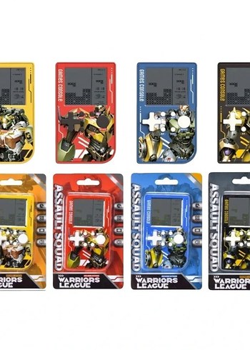 Kırmızı Renkli Taşınabilir Tetris - Görsel 2