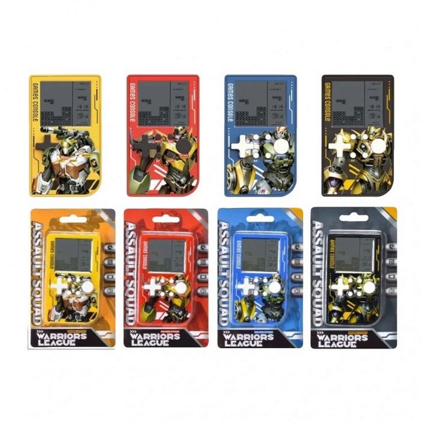 Kırmızı Renkli Taşınabilir Tetris - Görsel 2