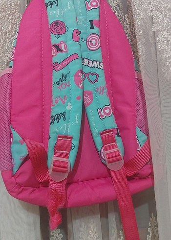 Pastel Pembe Çocuk Okul Çantası - Görsel 2
