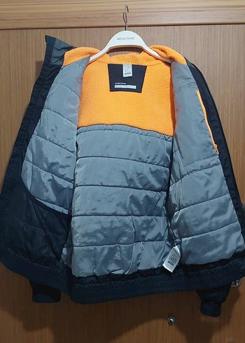 Gri Erkek Midi Boy Rüzgarlık Mont - Görsel 2