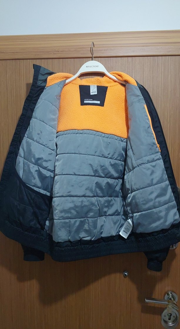 Gri Erkek Midi Boy Rüzgarlık Mont - Görsel 2