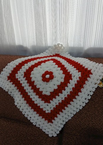 Çok Renkli Örgü Banyo Süngeri - Görsel 2