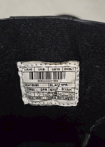 Siyah Bağcıklı Erkek Bot - Görsel 4