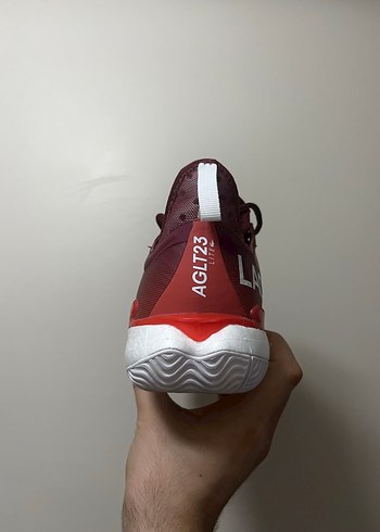 Bordo Lacoste Bağcıklı Erkek Spor Ayakkabı - Görsel 2