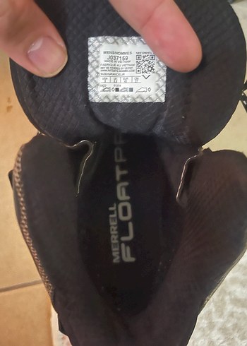 Siyah Erkek Spor Outdoor Bağcıklı Ayakkabı - Görsel 5