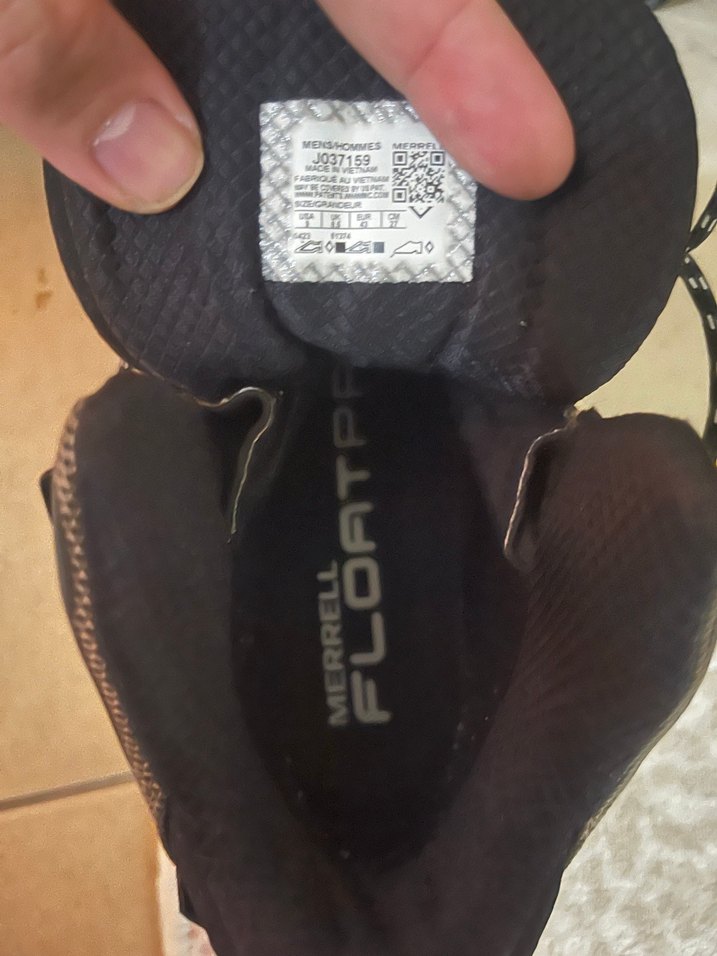 Siyah Erkek Spor Outdoor Bağcıklı Ayakkabı - Görsel 5