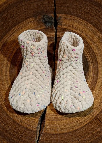 Örgü Sıcak panduf - Görsel 2