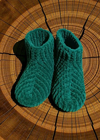 Örgü Sıcak panduf - Görsel 3