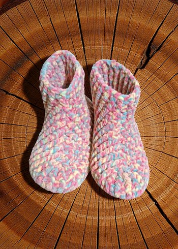 Örgü Sıcak panduf - Görsel 4