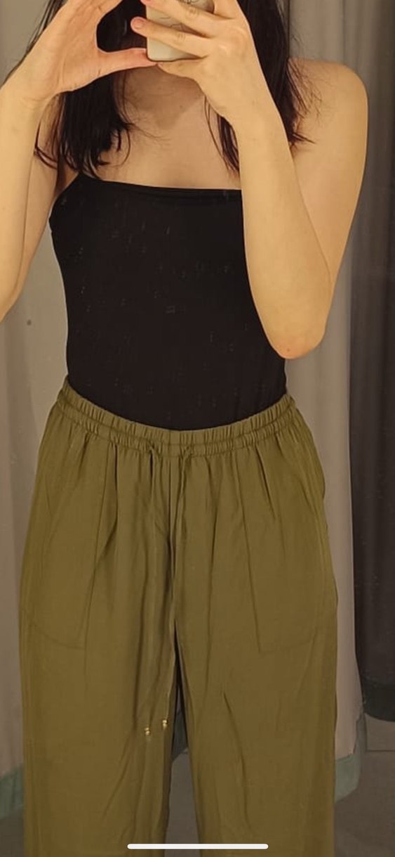 Siyah  İnce Askılı Kadın Çıtçıtlı Body - Görsel 2