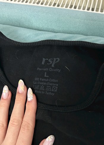 Siyah Uzun Kollu Basic Kadın Uzun kollu mini üst - Görsel 3