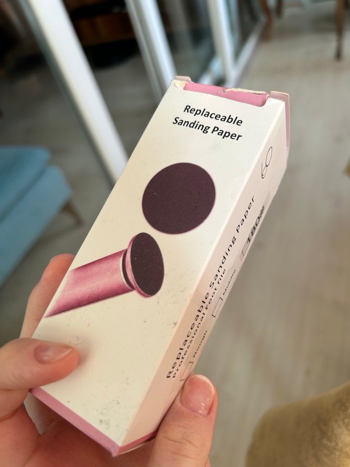 Profesyonel Ayak Törpü Zımpara Kağıdı 54-55adet - Görsel 2