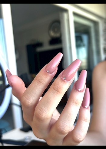 Turkuaz Tırnak folyosu ve taş Süsleme Seti - Görsel 4