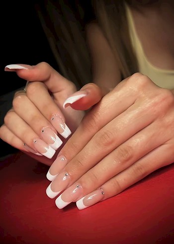 Turkuaz Tırnak folyosu ve taş Süsleme Seti - Görsel 3