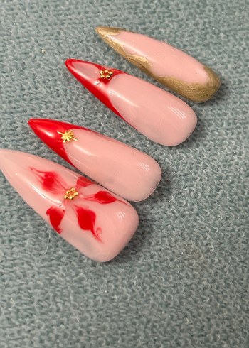 Altın ve Gri Tırnak Süsleme Seti - Görsel 4