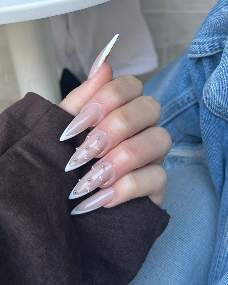 Altın ve Gri Tırnak Süsleme Seti - Görsel 2