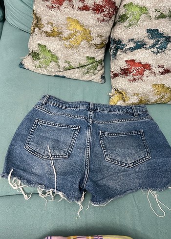 Koyu Mavi Mini Şort - Görsel 3