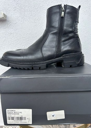 Derimod siyah Deri Erkek Bot - Görsel 3