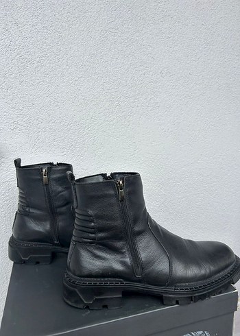 Derimod siyah Deri Erkek Bot - Görsel 4