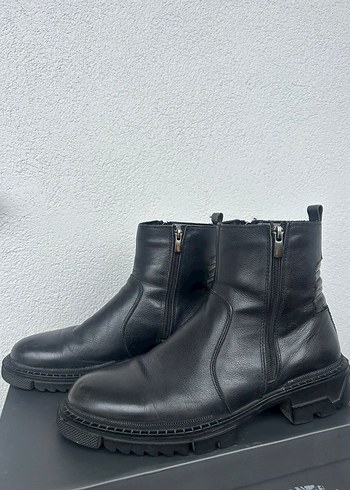 Derimod siyah Deri Erkek Bot - Görsel 2
