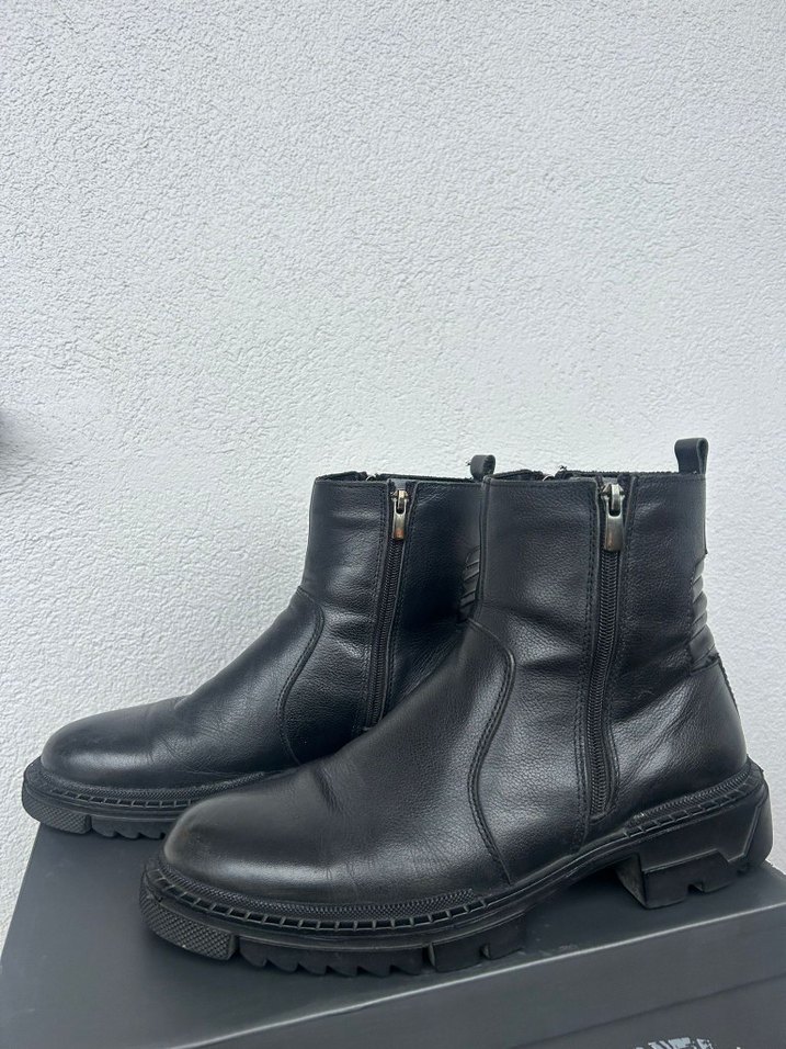 Derimod siyah Deri Erkek Bot - Görsel 2