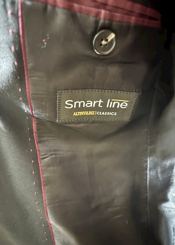 Altınyıldız Bordo Düğmeli Erkek Ofis Takımı - Görsel 2