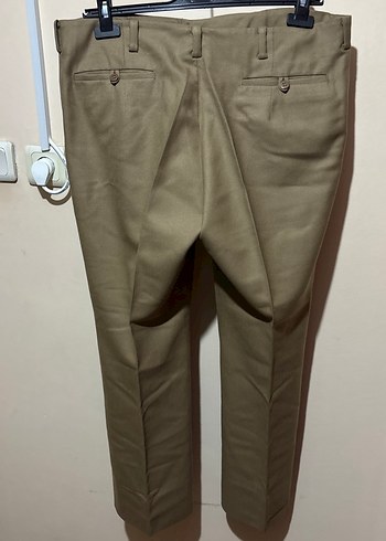 Bej Regular Fit Erkek Pantolon L beden - Görsel 3