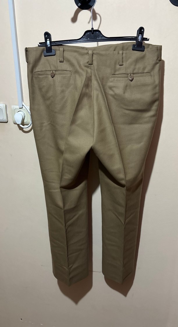 Bej Regular Fit Erkek Pantolon L beden - Görsel 3