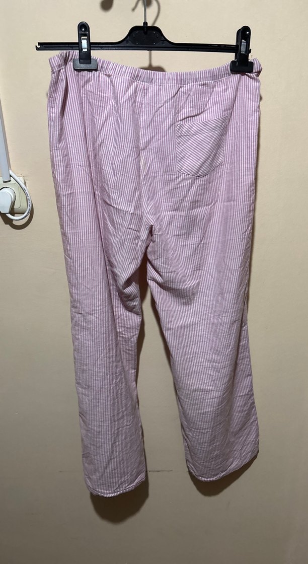 Pembe Pilili Rahat Kesim Kadın pijama - Görsel 3