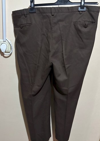 Kahverengi Regular Fit Ofis Pantolonu - Görsel 2