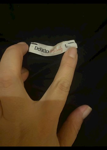 Siyah Kadın Hamile Tayt, Midi Boy, Dar Kesim - Görsel 3