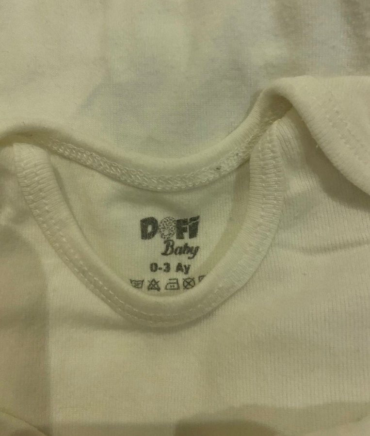 Bebek Erkek Pamuklu Kolsuz Body - Görsel 2