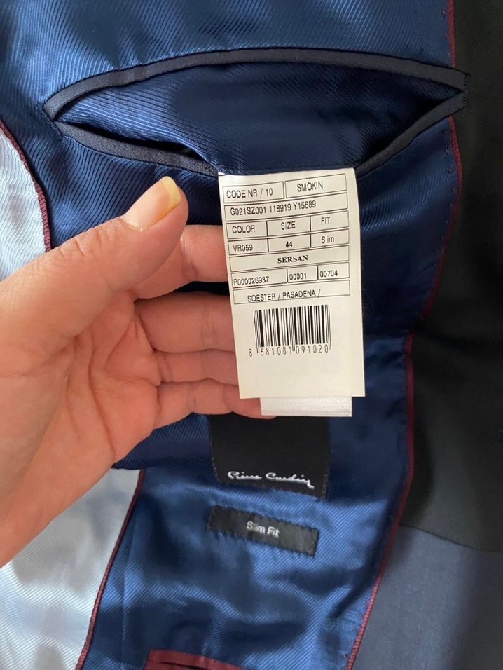 Siyah Erkek Ofis Takımı, Düğmeli, Modern Klasik - Görsel 5